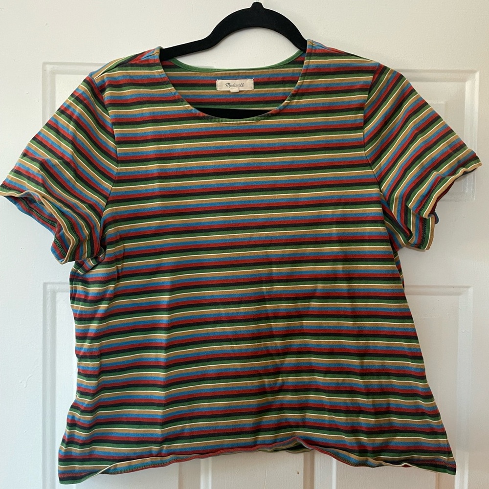 Madewell Stripe T shirt